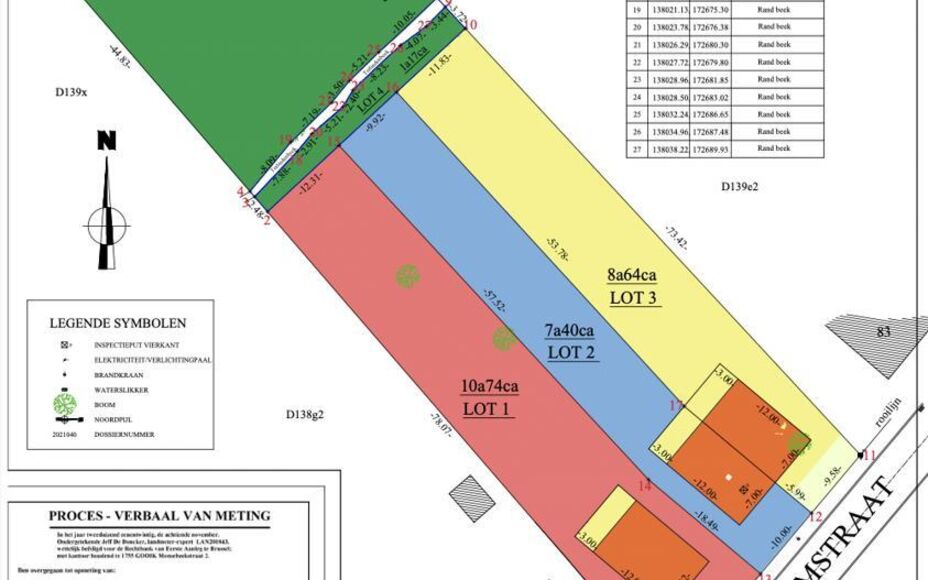 Projectgrond voor het ontwikkelen van reeds 3 vergunde bouwgronden.Een open bebouwing op 10are74ca en 2 halfopen op 7are40ca en 8are64 ca.
Graag meer informatie:
immo@kantoorleemans.be of 02/306.90.00