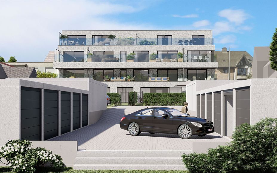 Nieuwbouwproject HORTUS: een architecturaal pareltje

Op een topligging in Ninove wordt binnenkort dit schitterend appartementsgebouw opgetrokken;

GELIJKVLOERS:
4 gelijkvloerse appartementen met 2 slaapkamers met privétuinen

EERSTE VERDIEPING:
3 appart
