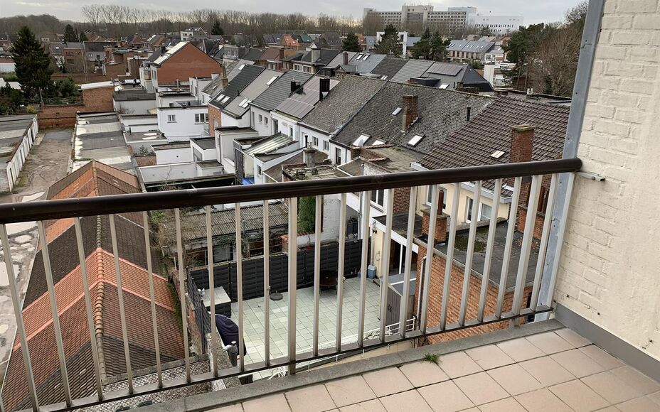 Leemans Immobilïen biedt u dit karaktervol appartement aan in het centrum van Aalst. Door de centrale ligging zijn winkels, scholen, sportstructuur en openbaar vervoer zeer nabij. Het appartement is als volgt ingedeeld: een ruime inkomhal met vestiare , 